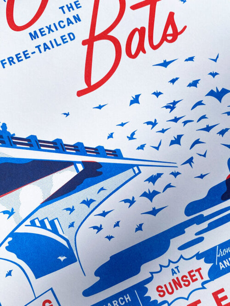 Austin Bats Print