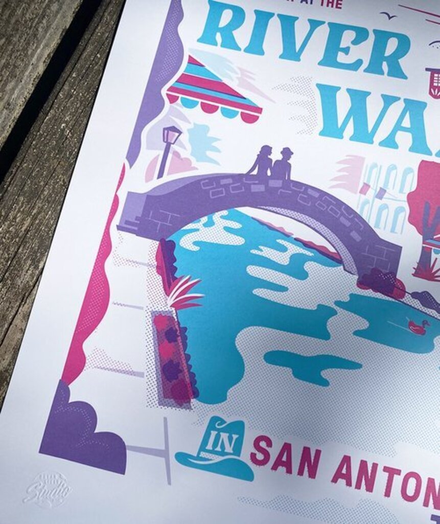 River Walk Print