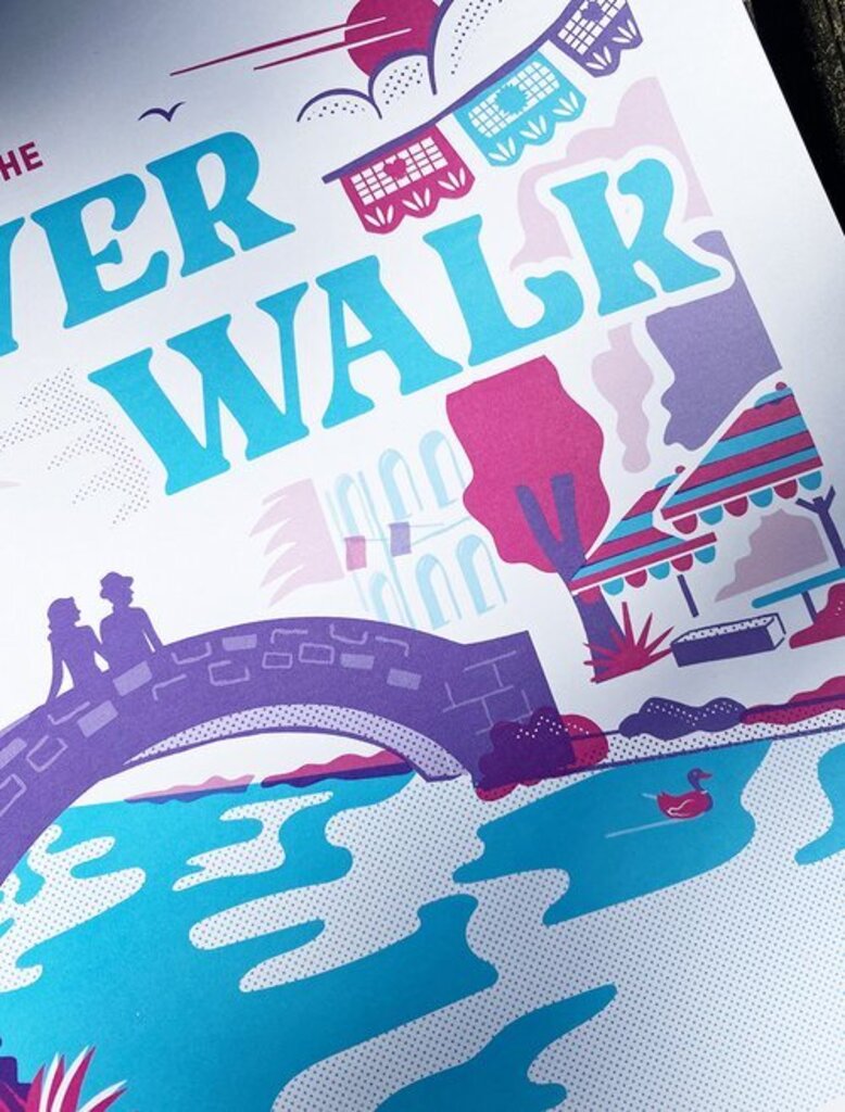 River Walk Print
