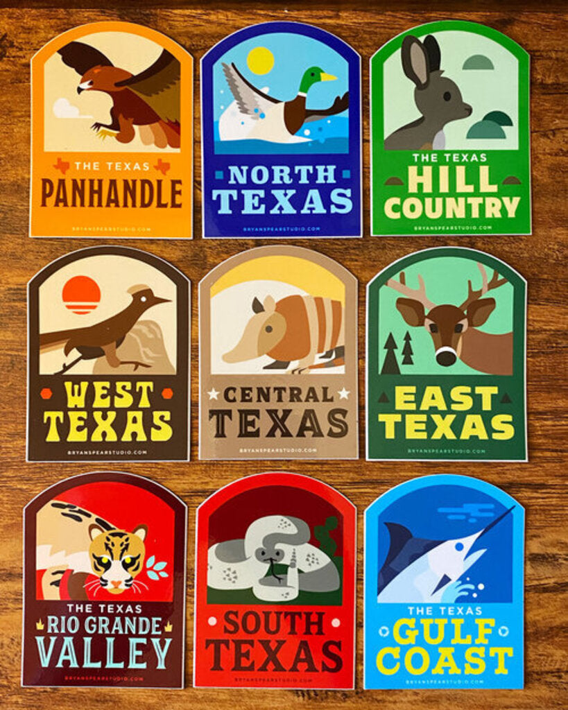 Regions of Texas: Rio Grande Valley Sticker