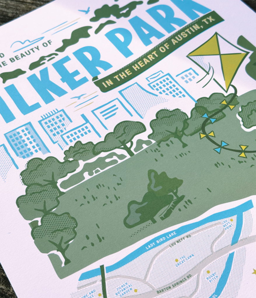 Zilker Park Print