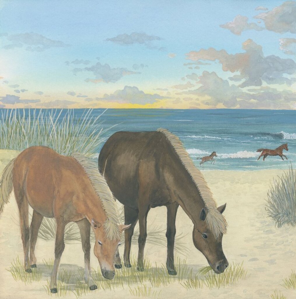 Pocket Print: Wild Horses