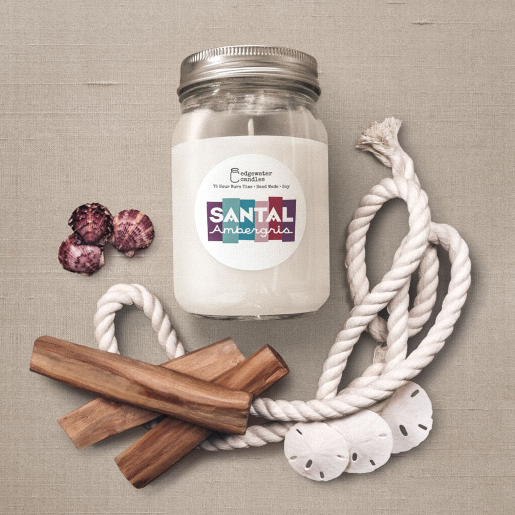 Santal Ambergris Jar