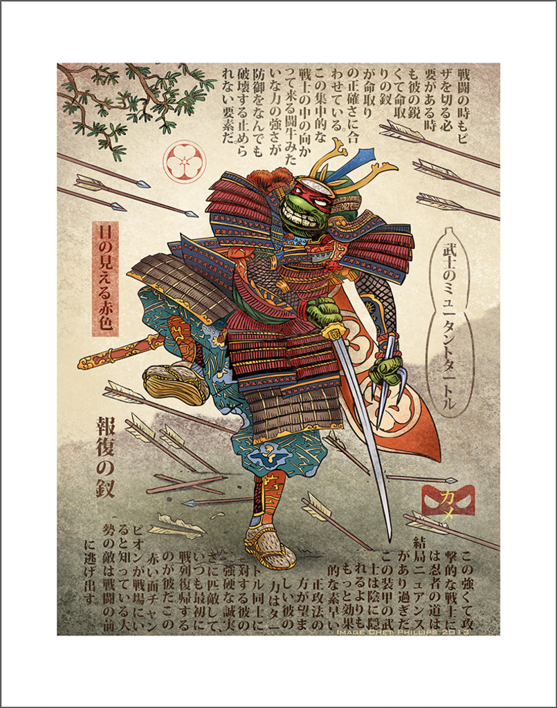 Samurai Warrior Raph