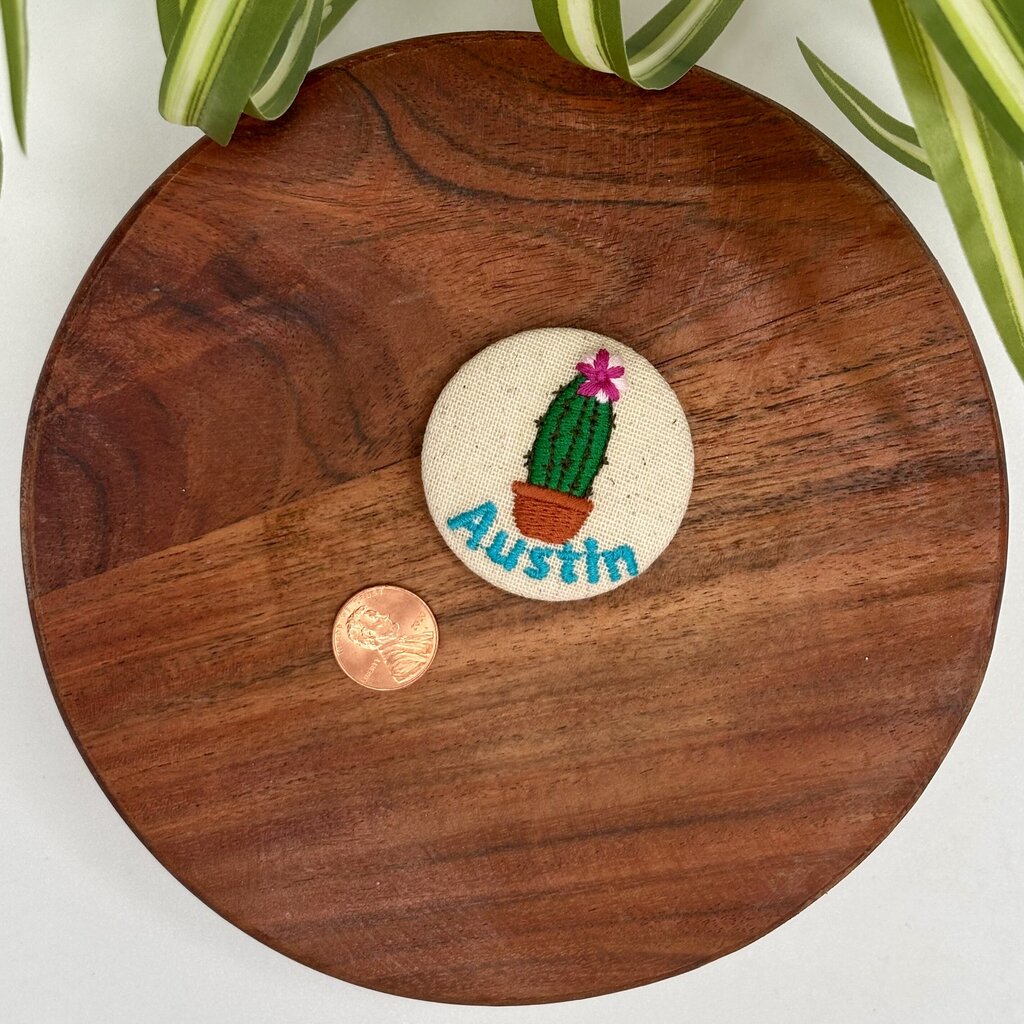 Austin Cactus Magnet