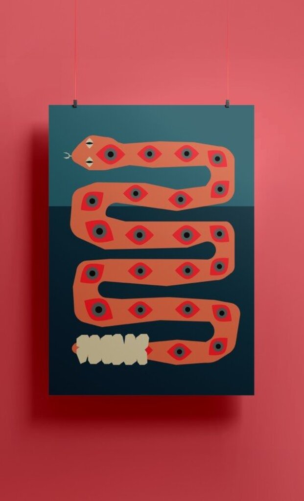 Snake (Blue)
