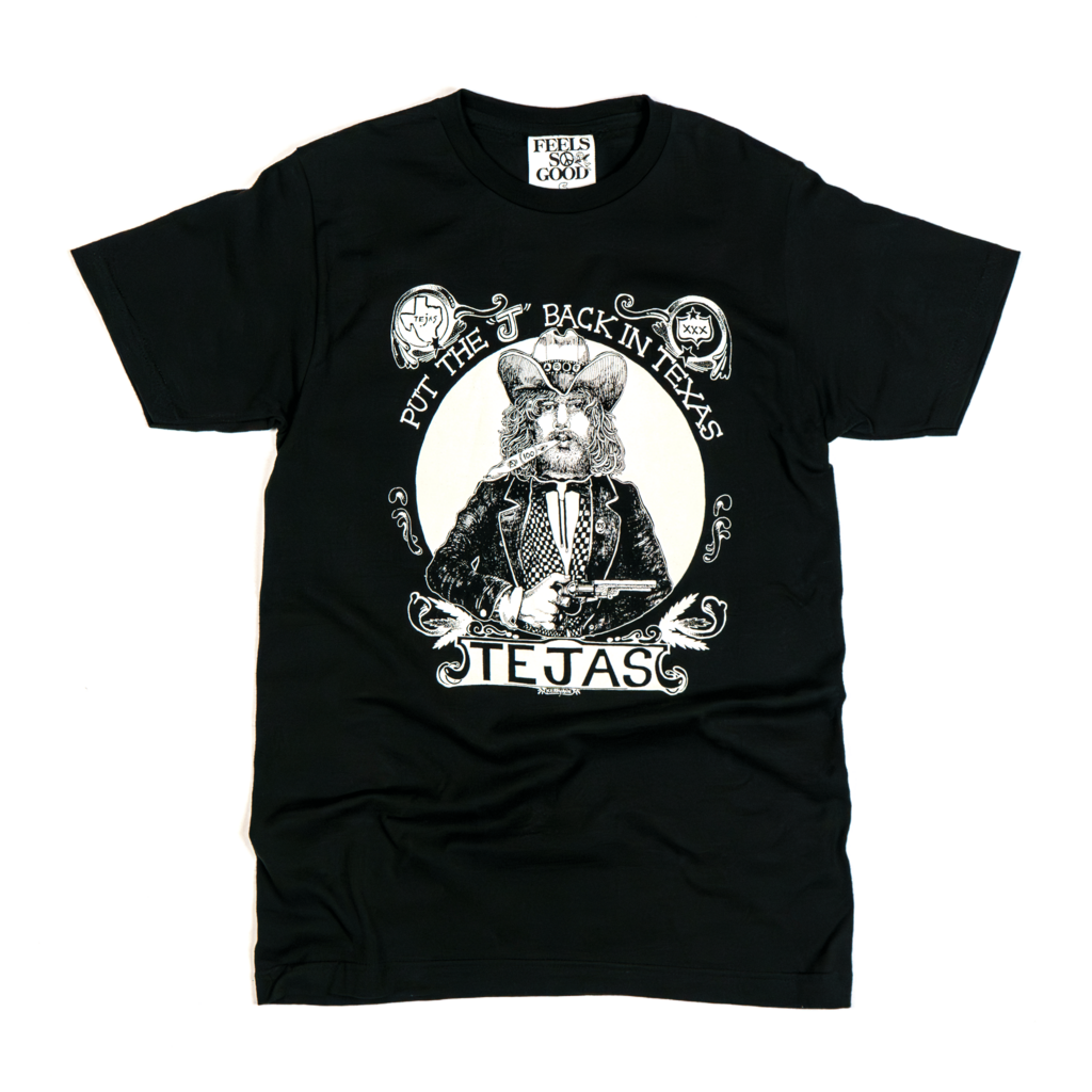 J in Tejas Tee