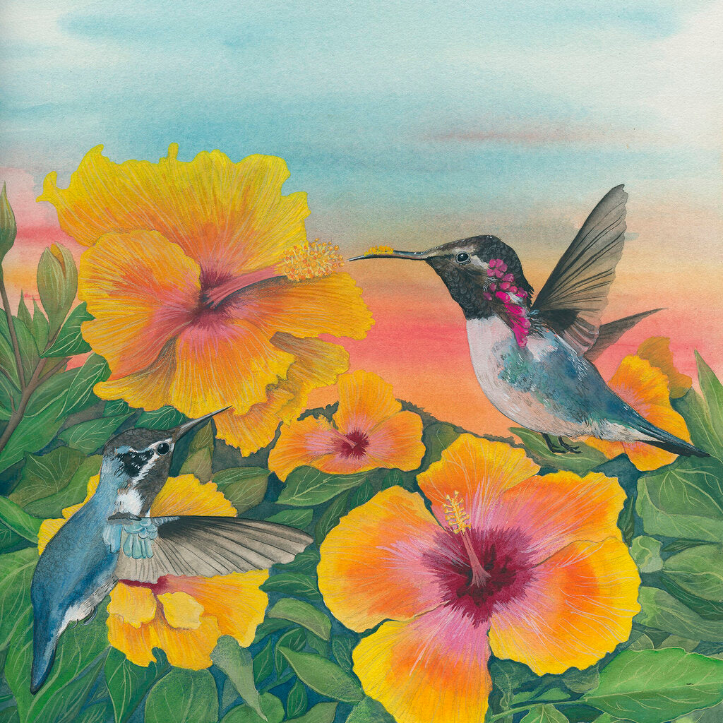 Pocket Print: Hummindbird