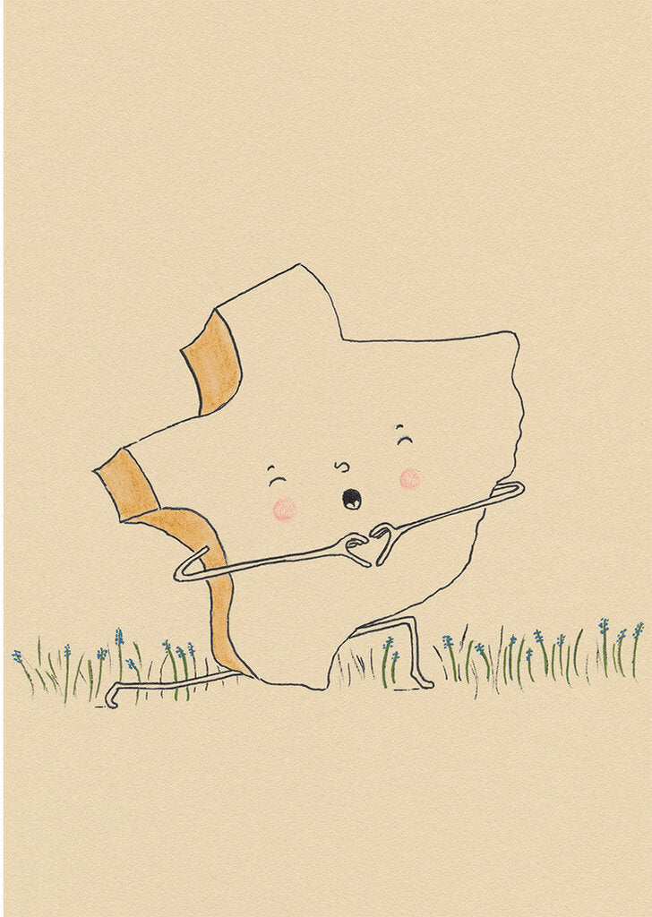 TX in My Heart Tiny Card