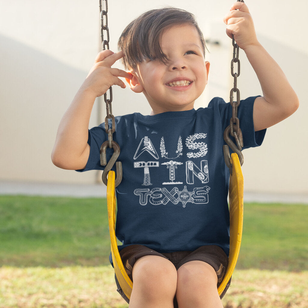 Kid's Letterforms Tee