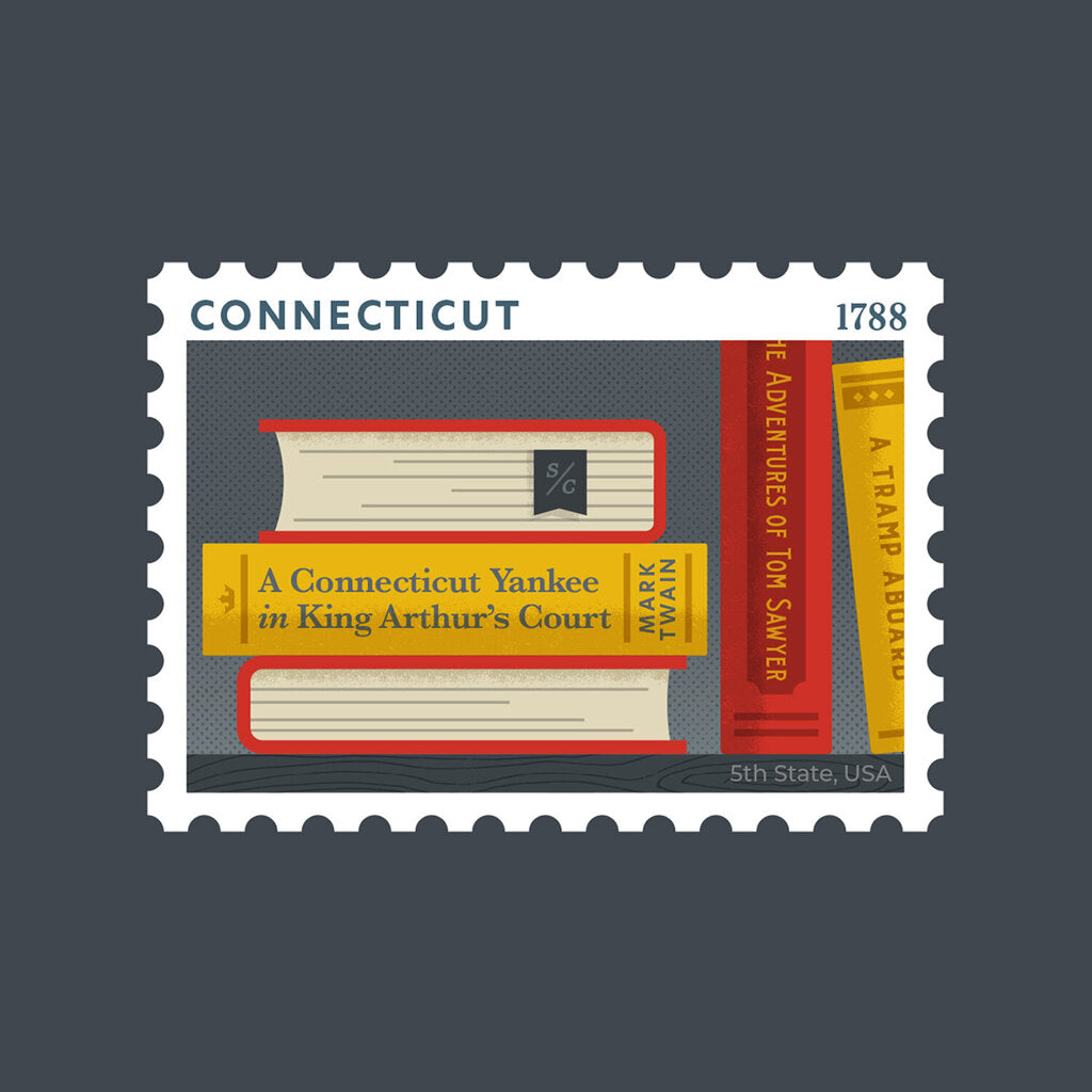 Connecticut State Stamp