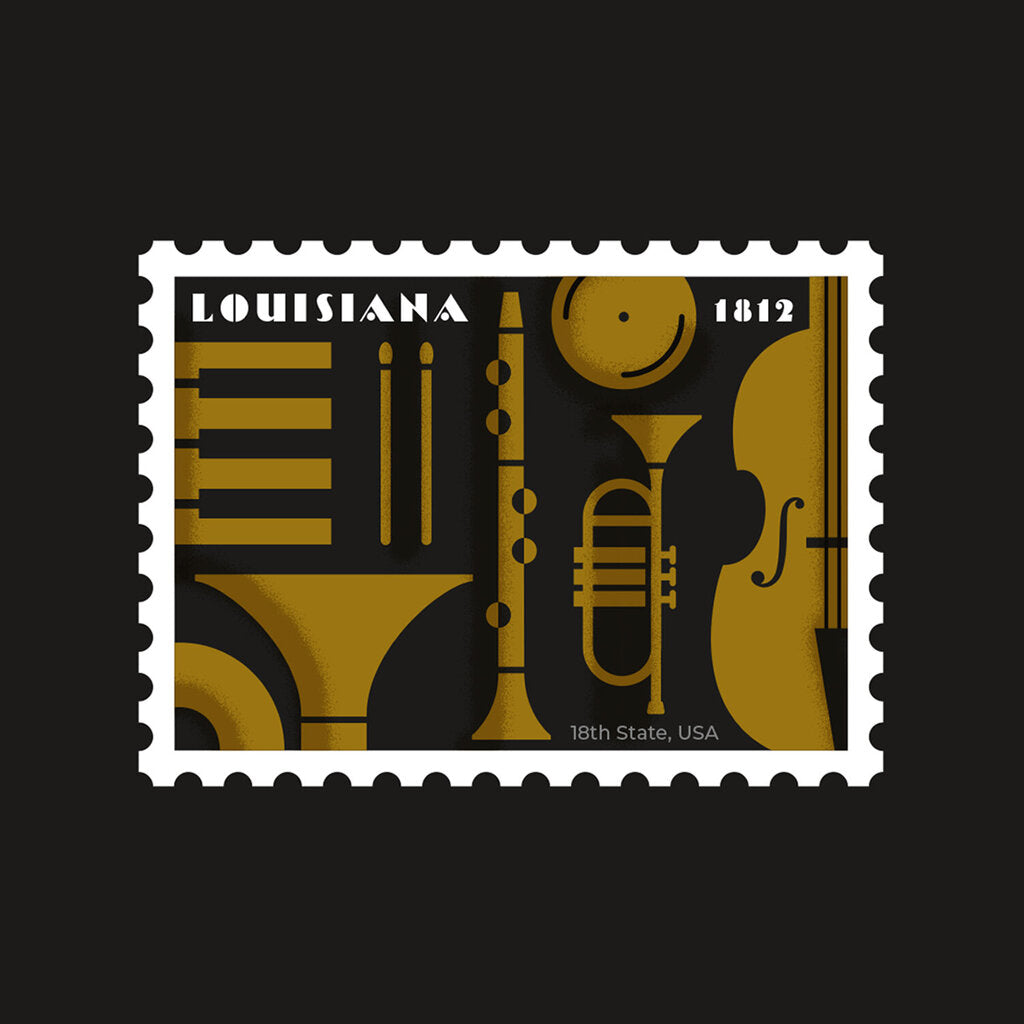 Louisiana State Stamp