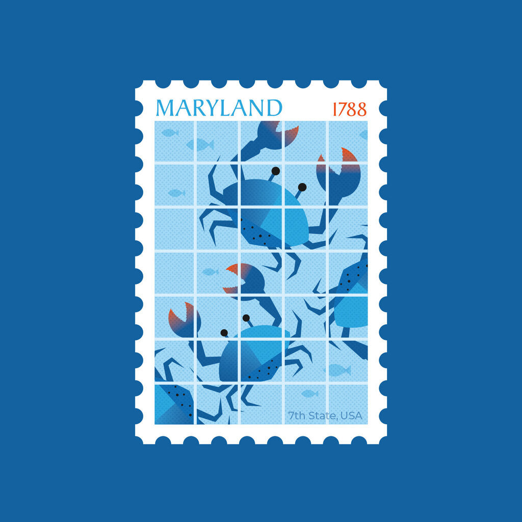 Maryland State Stamp