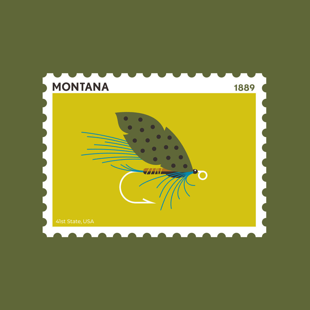 Montana State Stamp