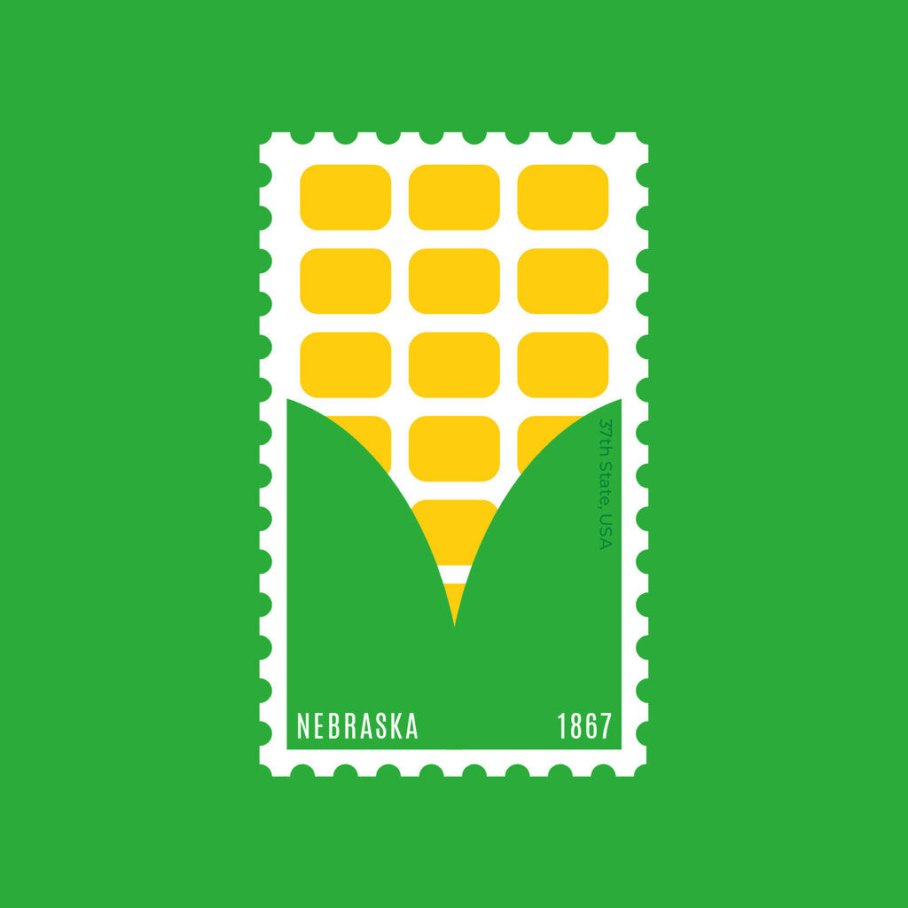 Nebraska State Stamp