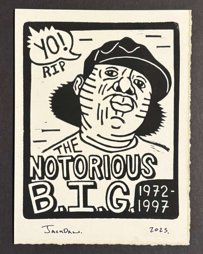 Notorious B.I.G. Mini Print