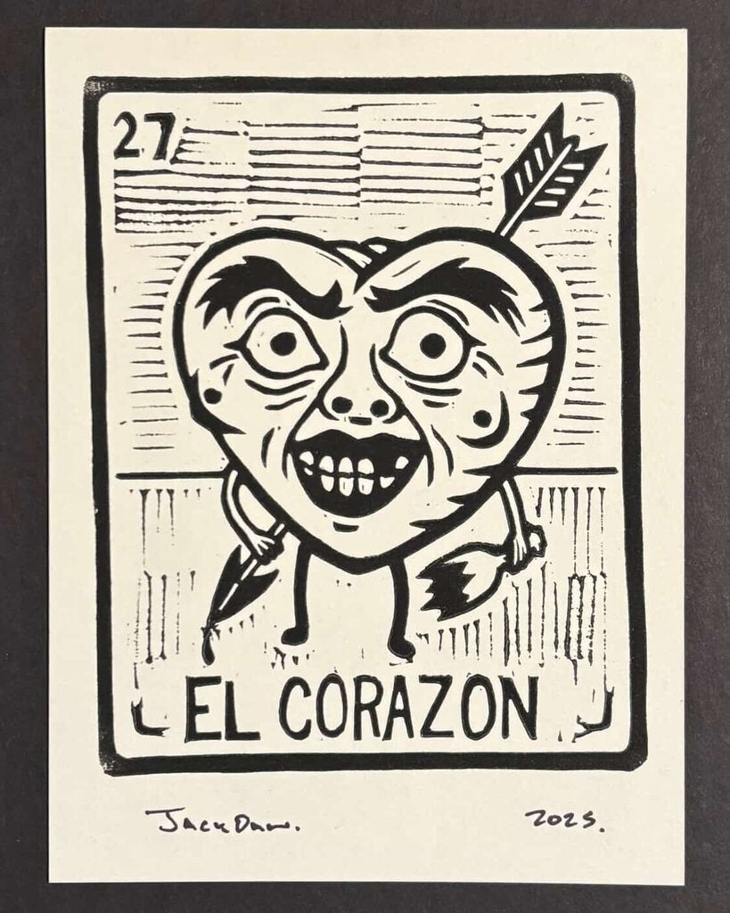 El Corazon Mini Print