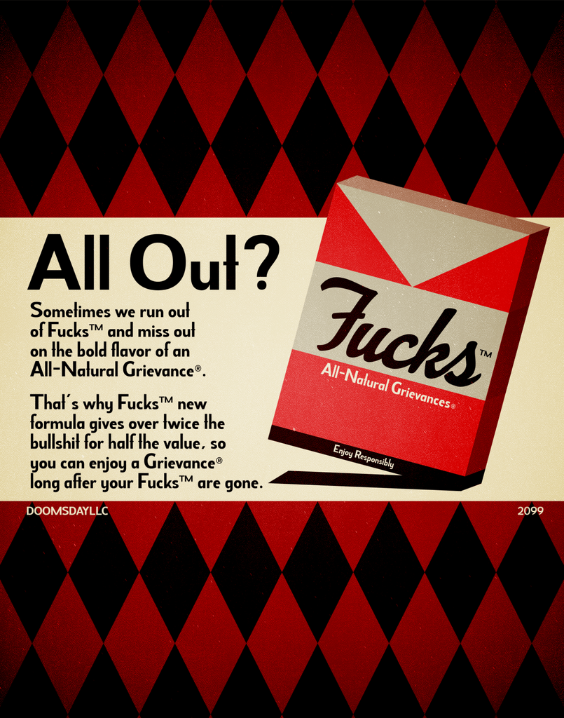 All Out of Fucks