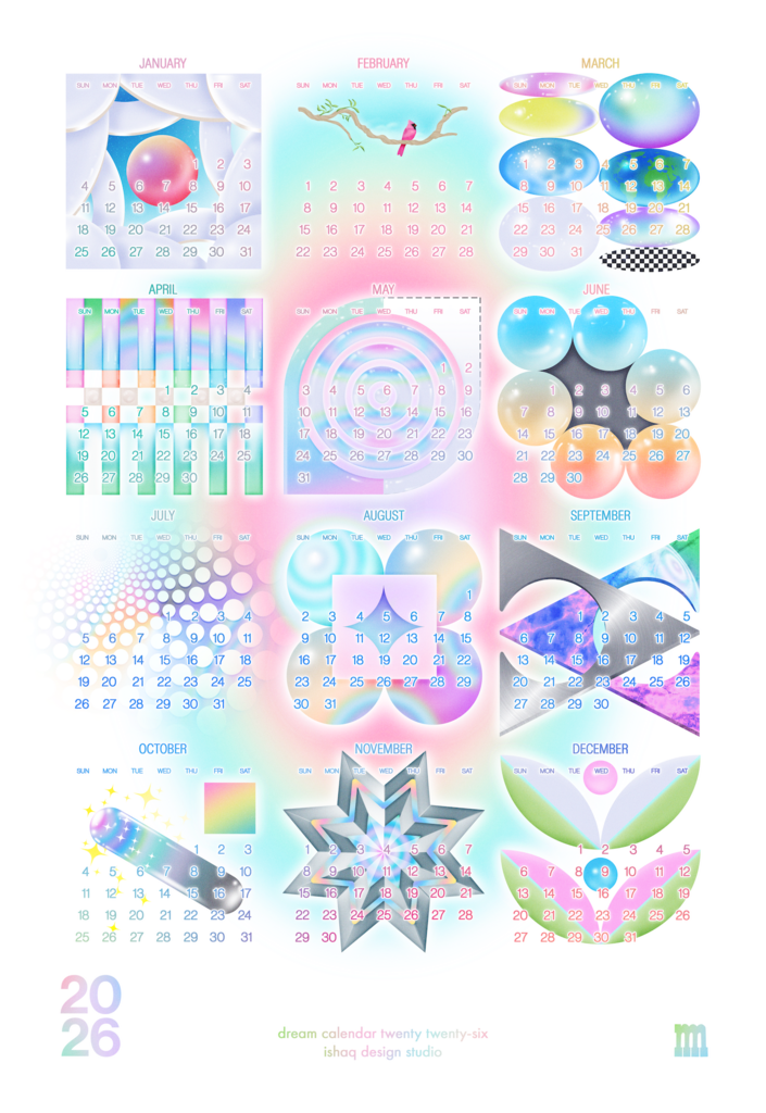2026 Dream Calendar