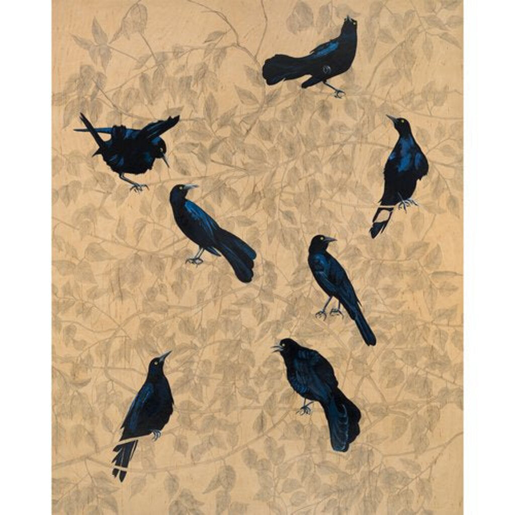 Tree of Grackle Print