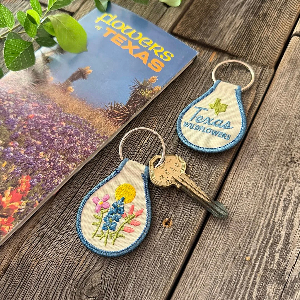 TX Wildflowers Keychain