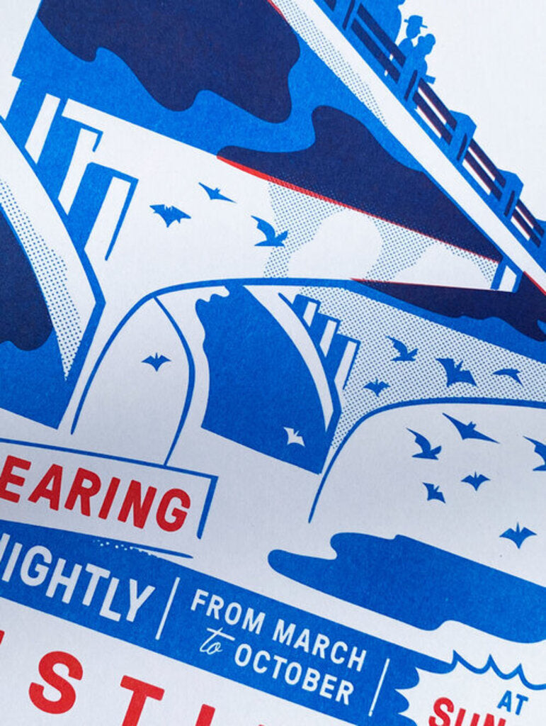 Austin Bats Print