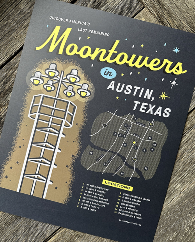 Moontower Print