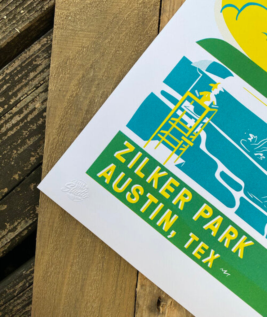 Barton Springs Print