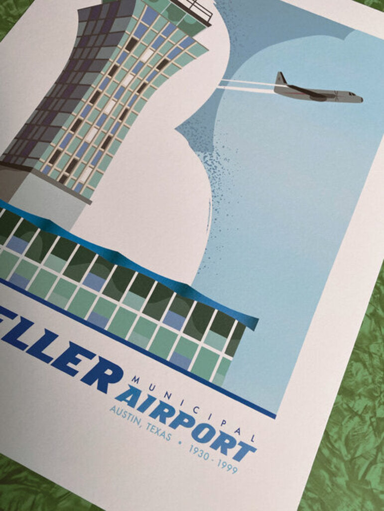 Mueller Airport Print