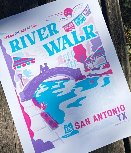 River Walk Print