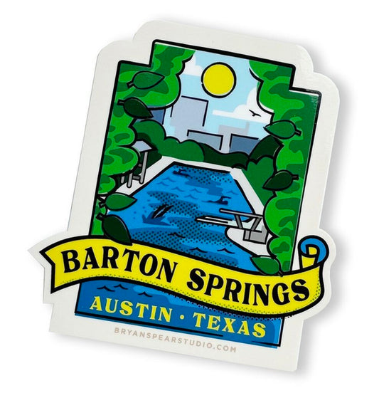 Barton Springs Sticker