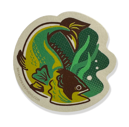 Guadalupe Bass Sticker
