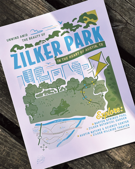 Zilker Park Print