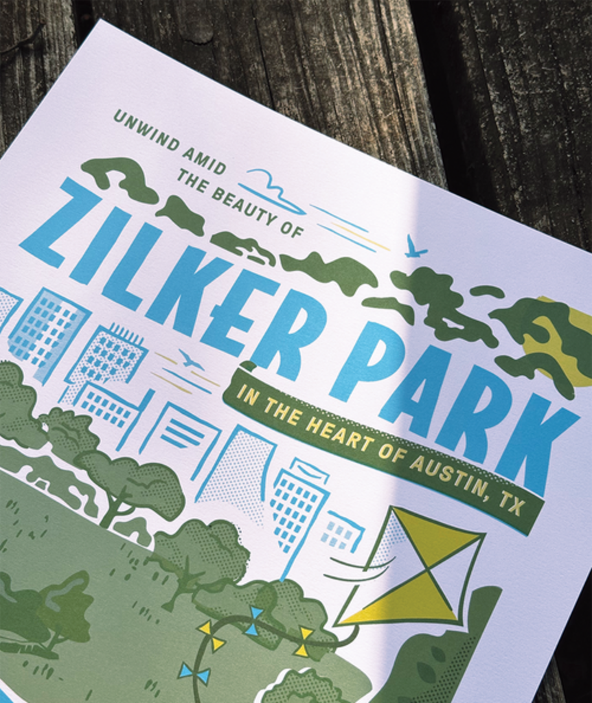 Zilker Park Print
