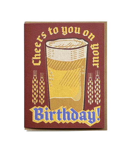 Cheers to You Birthday Card