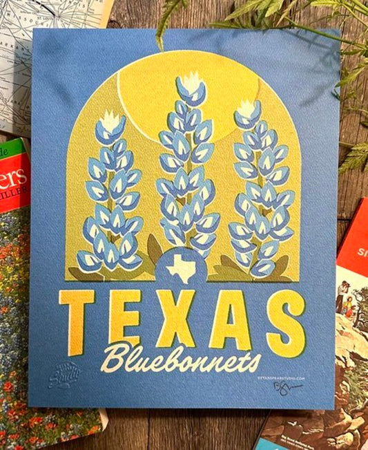 Bluebonnet Print