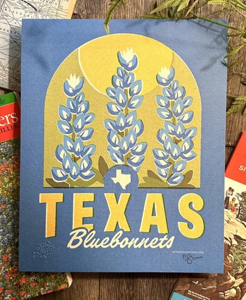 Bluebonnet Print
