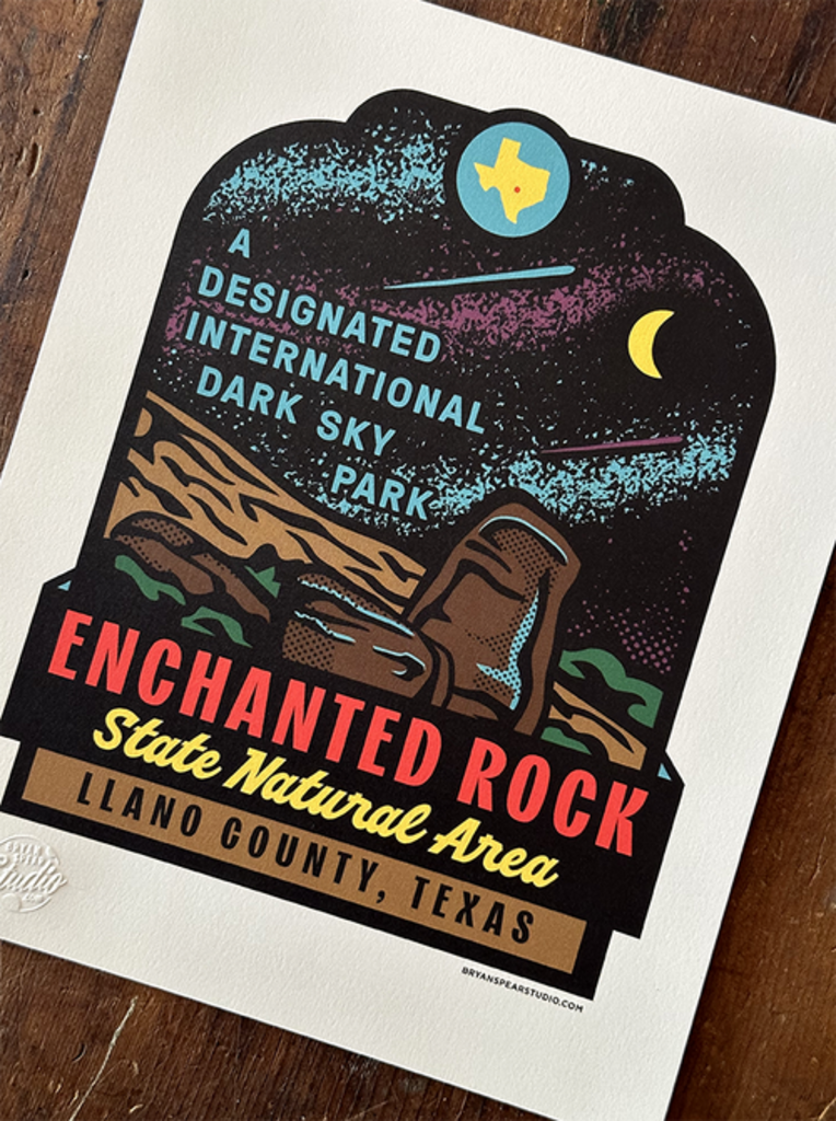 Enchanted Rock Print