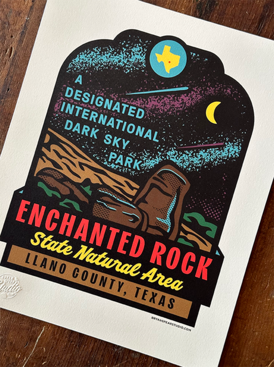 Enchanted Rock Print