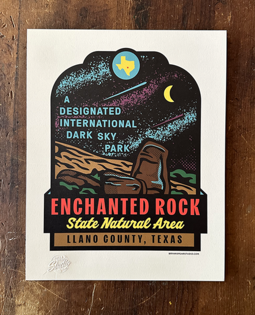 Enchanted Rock Print