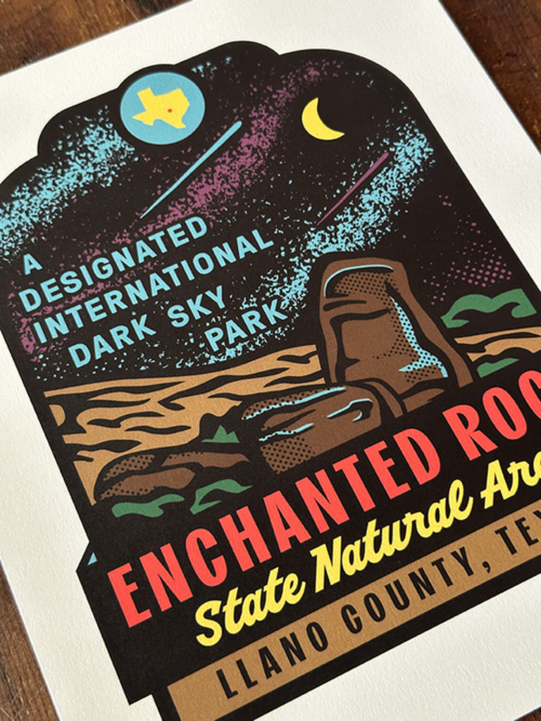 Enchanted Rock Print