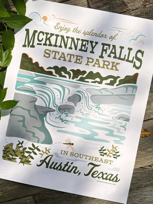 McKinney Falls Print