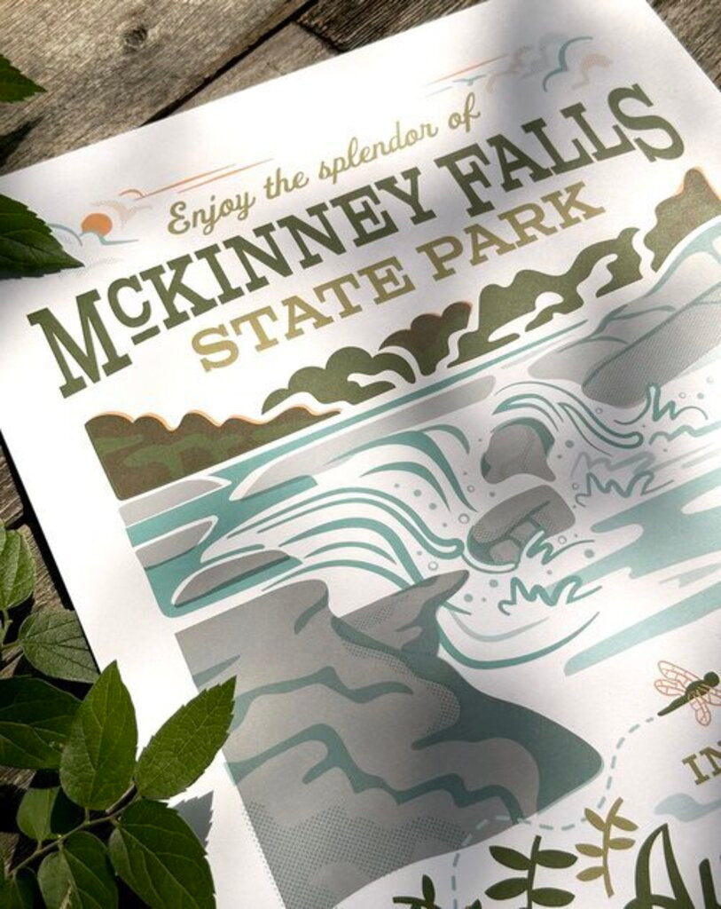 McKinney Falls Print
