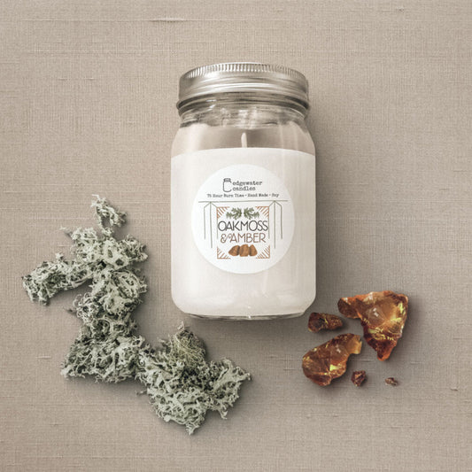 Oakmoss & Amber Jar