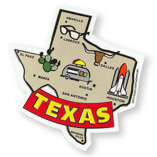 Texas State Sticker