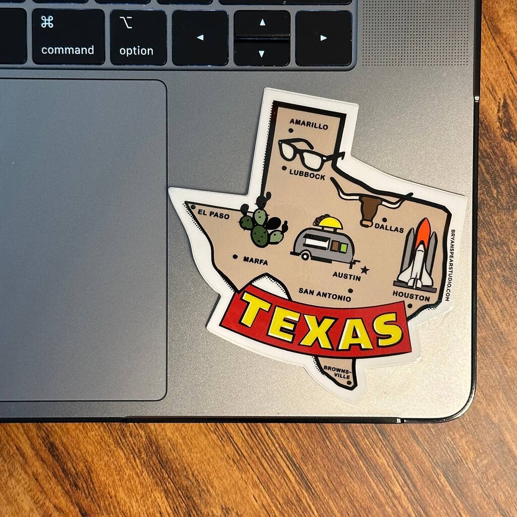 Texas State Sticker