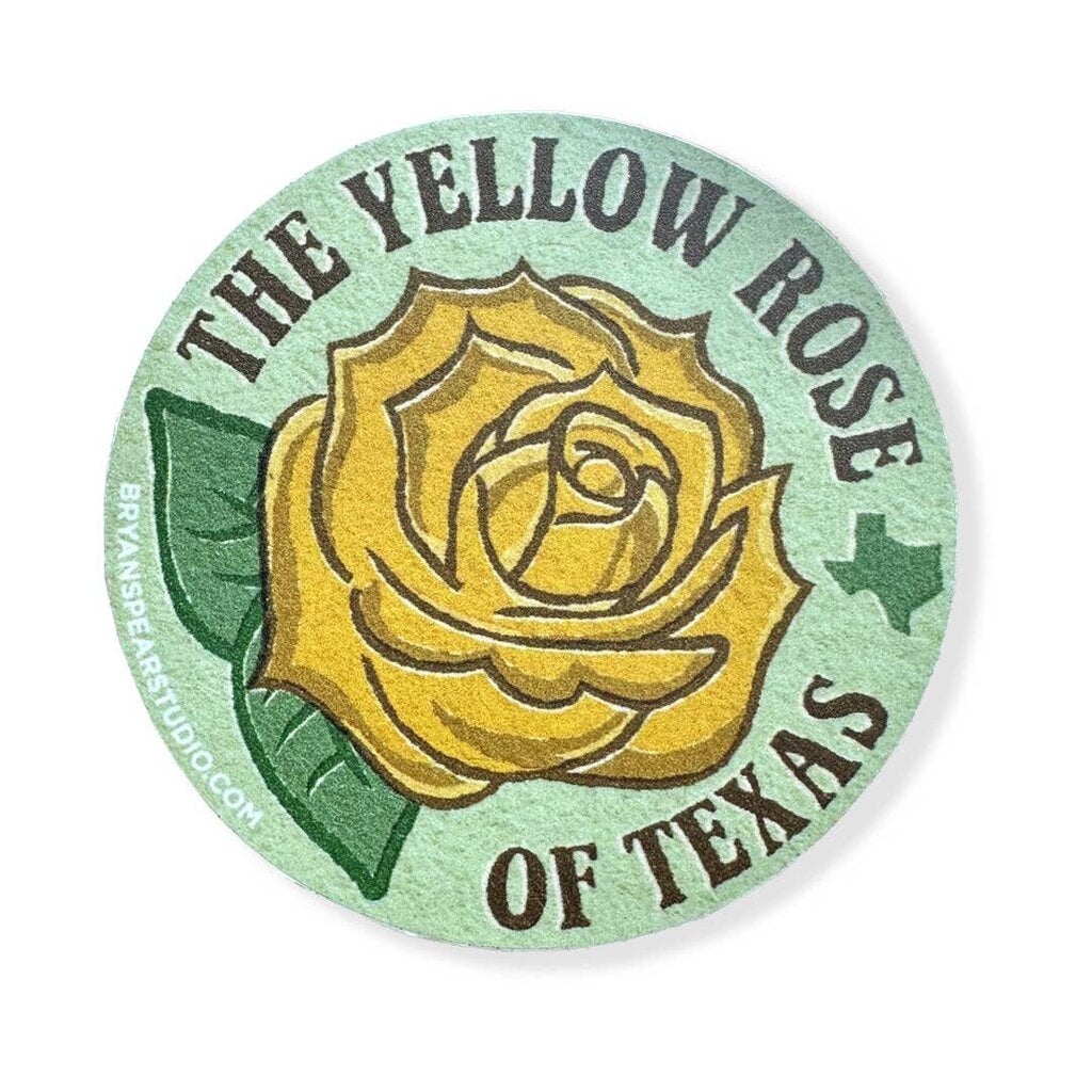 Yellow Rose Sticker