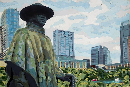 Stevie Ray Vaughan Over Austin