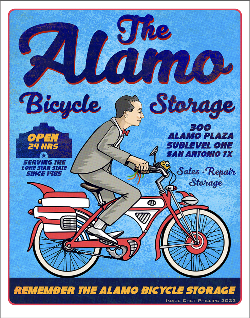The Alamo Bicycle Storage