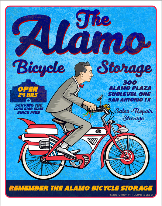 The Alamo Bicycle Storage